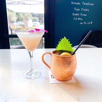 BESHOCK Ramen - Carlsbad - Lychee Tini and Yuzu Mule - Ramen Near Me - Carlsbad, California