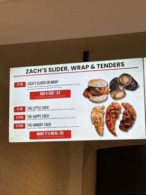 Menu photo 3 Zach's Chicken Costa Mesa, CA