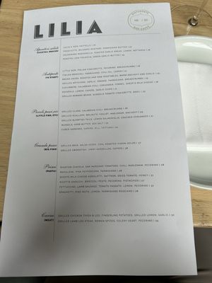 Menu photo 4 Lilia Brooklyn, NY Menu photo 4 Lilia Brooklyn, NY