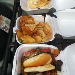 Slider Kings - Chicken Philly with House Made Chips