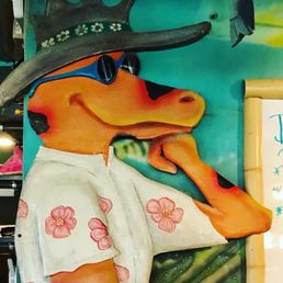 Exterior outside entrance of Conch Republic Grill - Mascot - North Redington Beach, Florida Exterior outside entrance of Conch Republic Grill - Mascot - North Redington Beach, Florida