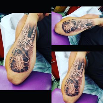 Haze Tattoo - Memorial tattoo done by Wade - Tattoo Near Me - Vernon, British Columbia