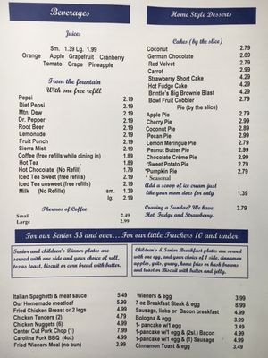 Menu photo 4 Brintle's Homestyle Restaurant Mount Airy, NC Menu photo 4 Brintle's Homestyle Restaurant Mount Airy, NC