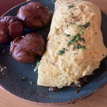 Baba restaurant - Lamb Sausage & Potato Omelet - Mediterranean Near Me - Spokane, Washington