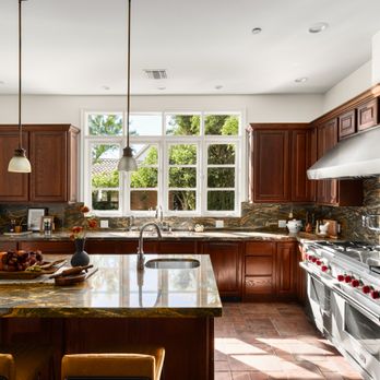 Flux Media - Chef's kitchen goals with rich wood + granite details - Real Estate Photography Near Me - La Mirada, California Flux Media - Chef's kitchen goals with rich wood + granite details - Real Estate Photography Near Me - La Mirada, California