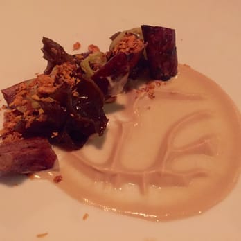 Uchi Houston - Wood ear mushroom and peanut sauce - Sushi Bars Near Me - Houston, Texas Uchi Houston - Wood ear mushroom and peanut sauce - Sushi Bars Near Me - Houston, Texas