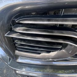 Chevron - Front grill dirty.