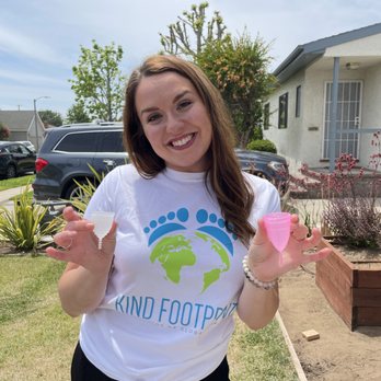 Kind Footprint - Kind Footprint partnered with OrganiCup to send 1,000 period cups to our partners in Colombia, India and Nepal! - Community Service/Non-Profit Near Me