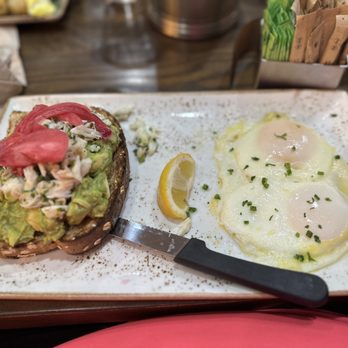 First Watch - The Crab Avocado Toast was delicious! - Breakfast & Brunch Near Me - Webster, Texas First Watch - The Crab Avocado Toast was delicious! - Breakfast & Brunch Near Me - Webster, Texas