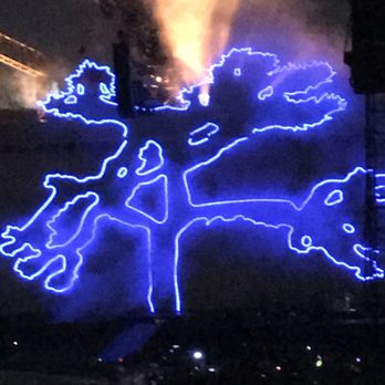 Rose Bowl Stadium - The Neon Blue Joshua Tree U2 @ The Rose Bowl - Stadiums & Arenas Near Me - Pasadena, California Rose Bowl Stadium - The Neon Blue Joshua Tree U2 @ The Rose Bowl - Stadiums & Arenas Near Me - Pasadena, California