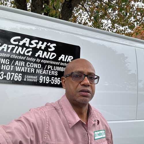 Slide of Cash's Heating N Air