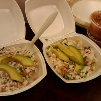 Mariscos Los Arcos - L:shrimp, R:fish - Mexican Near Me - Canoga Park, California Mariscos Los Arcos - L:shrimp, R:fish - Mexican Near Me - Canoga Park, California
