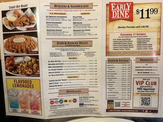 Menu photo 3 Texas Roadhouse College Station, TX