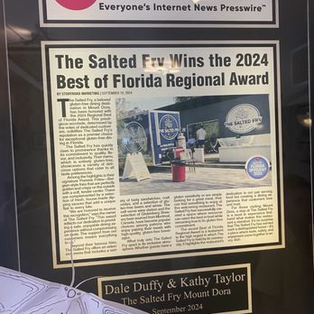 The Salted Fry - Gluten-Free Near Me - Mount Dora, Florida