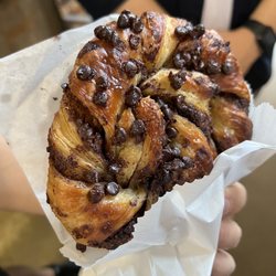 St. Urbain Bagel Bakery - Chocolate Nutella croissant