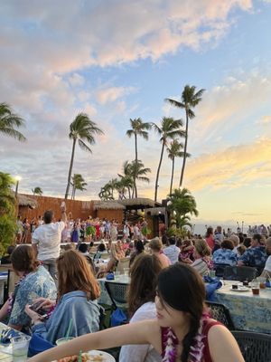 Myths of Maui luau by null