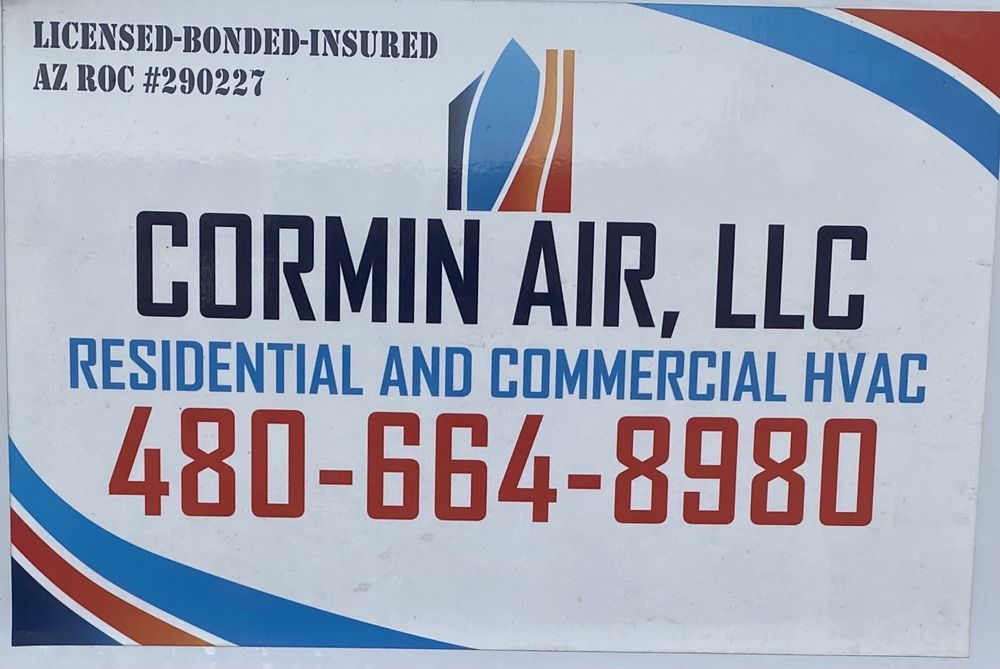 CORMIN AIR, LLC Updated September 2024 Gilbert, Arizona Heating