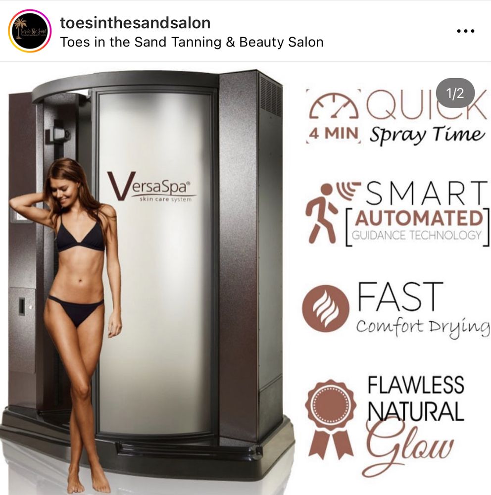 Toes In The Sand Tanning & Beauty Salon Logo