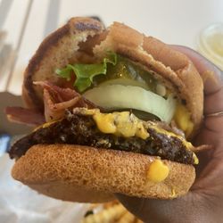 Gluten free Bacon CheeseburgerBacon