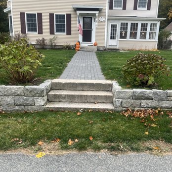 Mike's Yard Clean up - Walkway and wall install - Lawn Services Near Me - Richmond, Rhode Island Mike's Yard Clean up - Walkway and wall install - Lawn Services Near Me - Richmond, Rhode Island