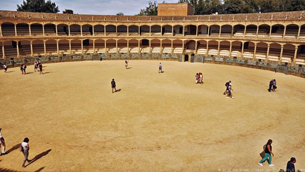Bullring of the Royal Cavalry of Ronda by null