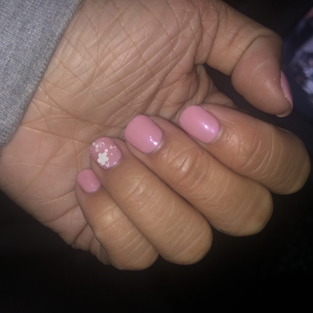 Vanity Pham Salon - $10 to add glitter, so I said no. But she hadn't used the bottle yet and offered to put it on my ring finger on each hand which was nice. - Makeup Artists Near Me - Bellevue, Washington Vanity Pham Salon - $10 to add glitter, so I said no. But she hadn't used the bottle yet and offered to put it on my ring finger on each hand which was nice. - Makeup Artists Near Me - Bellevue, Washington