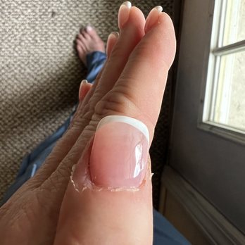 Fancy Nails - Nail minus any effort to trim cuticles - Nail Salons Near Me - Trenton, New Jersey