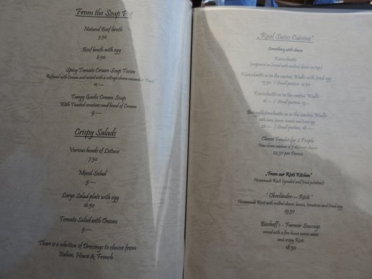 Menu photo 2 Restaurant Luegibrueggli Unterseen, BE