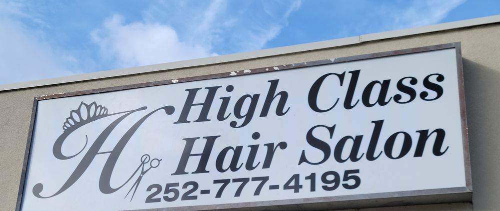 HighClass Hair Salon Logo