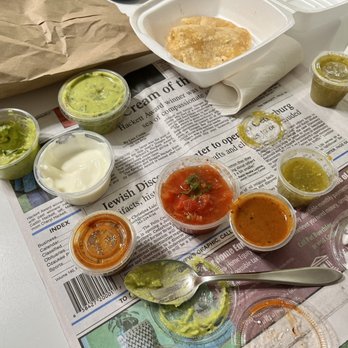 Taqueria Jalisco - Generous amounts of a variety of salsa/sauces - Mexican Near Me - Milwaukee, Wisconsin Taqueria Jalisco - Generous amounts of a variety of salsa/sauces - Mexican Near Me - Milwaukee, Wisconsin