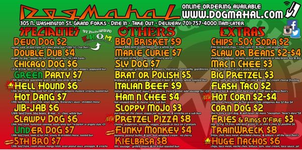 Menu photo 1 DogMahal DogHaus Grand Forks, ND Menu photo 1 DogMahal DogHaus Grand Forks, ND