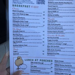 One part of the menu One part of the menu