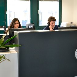 COMCAVECOLLEGE - COMCAVE.COLLEGE Düsseldorf, Empfang