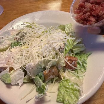 Texas Roadhouse - basic caesar salad. - Barbeque Near Me - Tracy, California