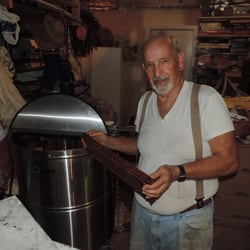 B & B Enterprises - Our honey extractor does 12 honey frames at a time.