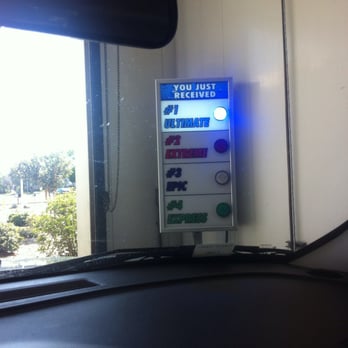 Surf Thru Express Car Wash - The signage that tells you what kind of wash you just did - Car Wash Near Me - Clovis, California Surf Thru Express Car Wash - The signage that tells you what kind of wash you just did - Car Wash Near Me - Clovis, California