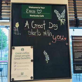 Starbucks - Coffee & Tea Near Me - Ennis, Texas
