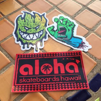 Aloha Boards - Stickers - Sports Wear Near Me - Kihei, Hawaii