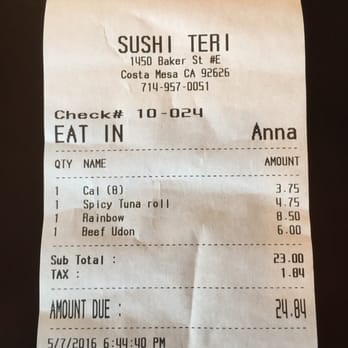 Sushi Teri - All of these for under $25. Can't beat this price! - Japanese Near Me - Costa Mesa, California