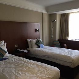 Room with two twin beds Room with two twin beds