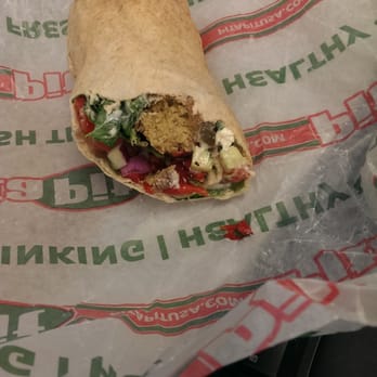 Pita Pit - Falafel veggie, $7.75. Exploding with yumminess. - Sandwiches Near Me - Anchorage, Alaska
