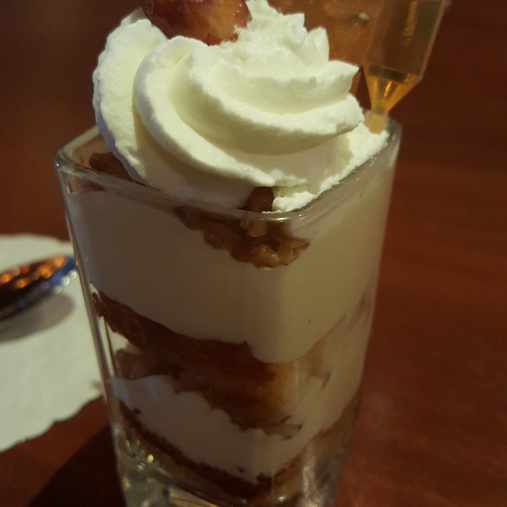 Seasons 52 - Mini Dessert Indulgence (Several varieties, all served in shot glasses) - New American Near Me - Schaumburg, Illinois Seasons 52 - Mini Dessert Indulgence (Several varieties, all served in shot glasses) - New American Near Me - Schaumburg, Illinois