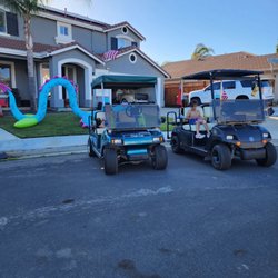 GolfBallin - Mine is the teal one .