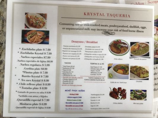 Menu photo 7 Krystal Taqueria Pflugerville, TX Menu photo 7 Krystal Taqueria Pflugerville, TX