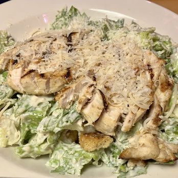 Texas Roadhouse - Chicken Caesar salad. Too much dressing. - Steakhouses Near Me - Marlton, New Jersey