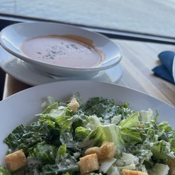 Tom Ham's Lighthouse - Caesar, croutons, pecorino and lobster bisque - Breakfast & Brunch Near Me - San Diego, California Tom Ham's Lighthouse - Caesar, croutons, pecorino and lobster bisque - Breakfast & Brunch Near Me - San Diego, California