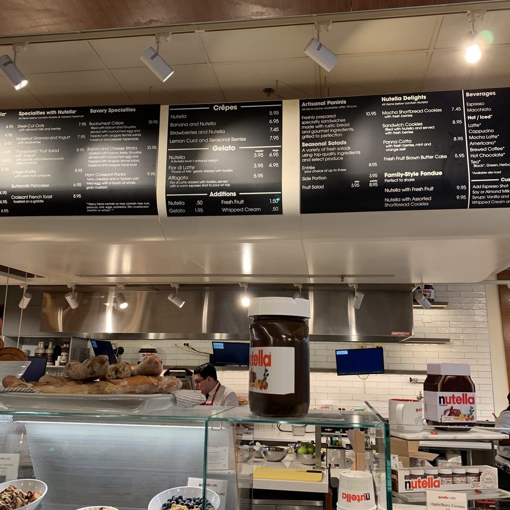 Nutella Cafe - Desserts Near Me - Chicago, Illinois Nutella Cafe - Desserts Near Me - Chicago, Illinois