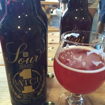 Belching Beaver Brewery - Oceanside - Batch 1 sour; Raspberry Blonde - Breweries Near Me - Oceanside, California