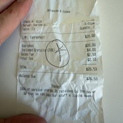 Essex - $26 for a cocktail