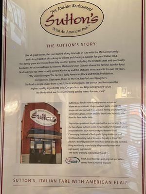 Sutton's Family Italian Restaurant by null